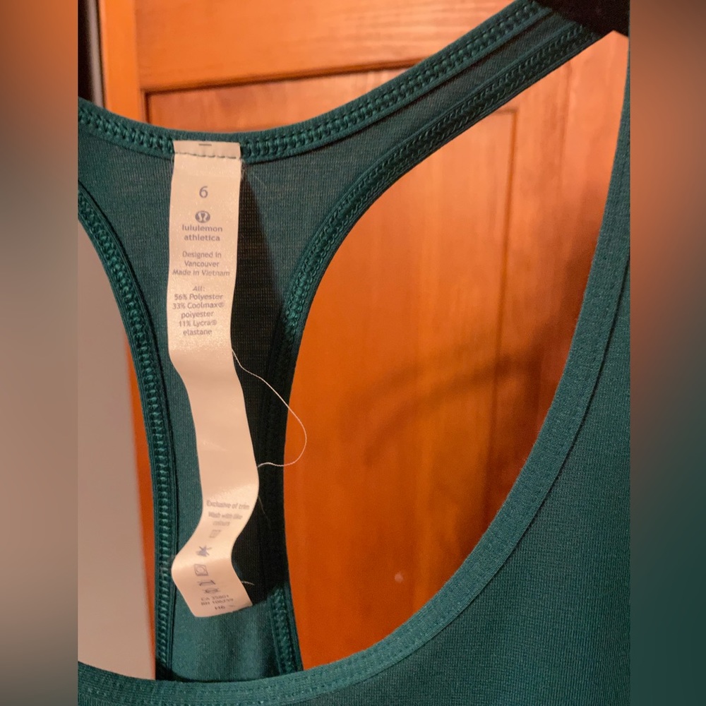 Lululemon racerback tank top - Picture 6 of 7